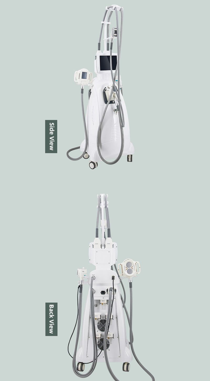 6 handles vacuum roller whole body slimming machine