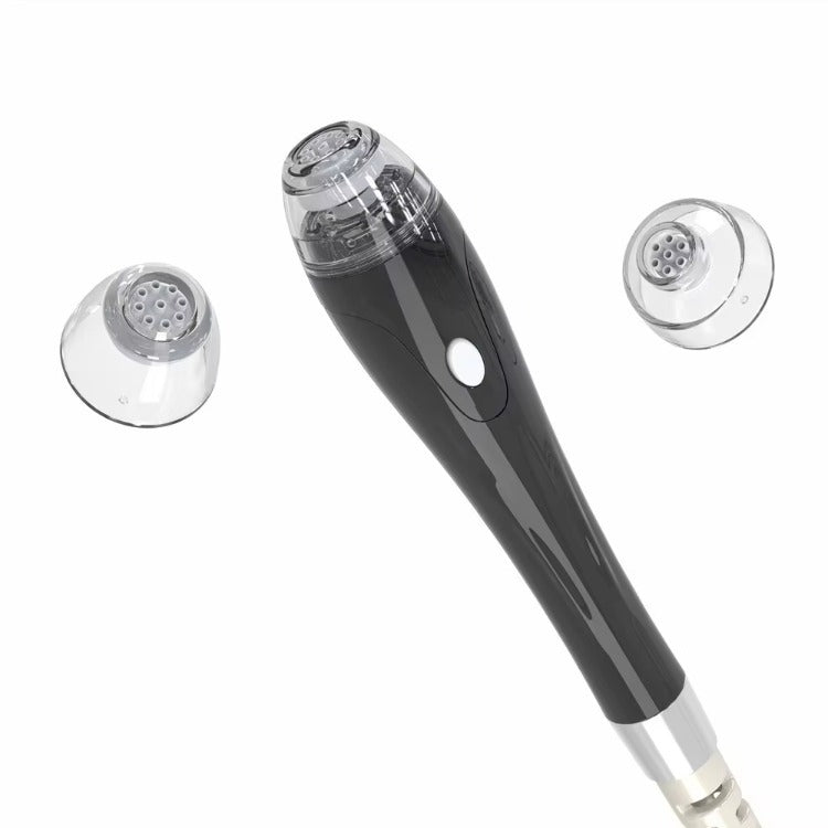 Newest Derma Clensing Nine-hole Silicone Tip Facial Bubble Machine Jet Peel Non-invasive Injection 3In1 Skin Beauty Machine