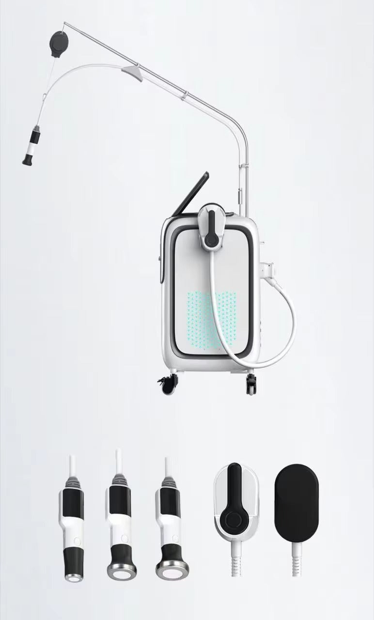 2 In 1 onda pro 2.45GHZ coolwave fat reduce skin tighten with hiemt muscle stimulation slimming beauty machine