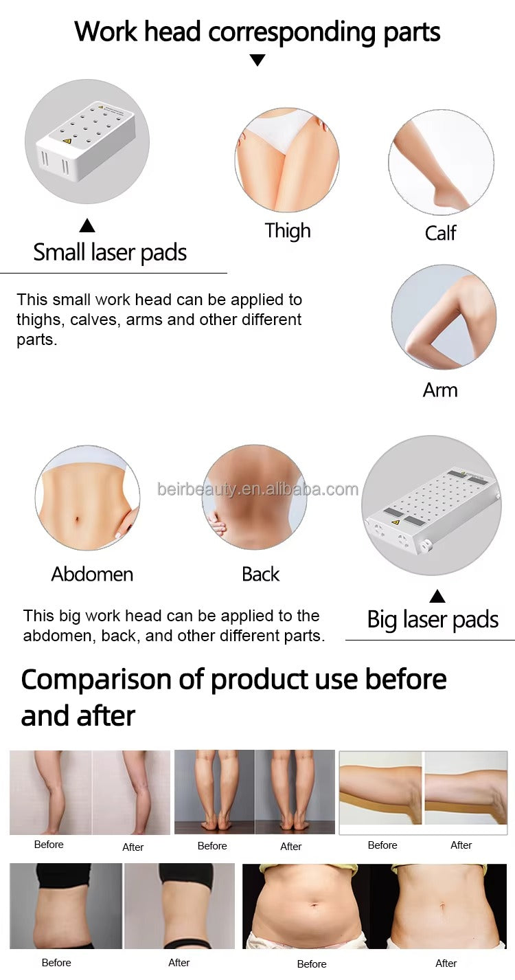 6D Lipolaser Technology Combined with EMS for Non-Invasive Body Contouring and Cellulite Reduction Slimming Machine