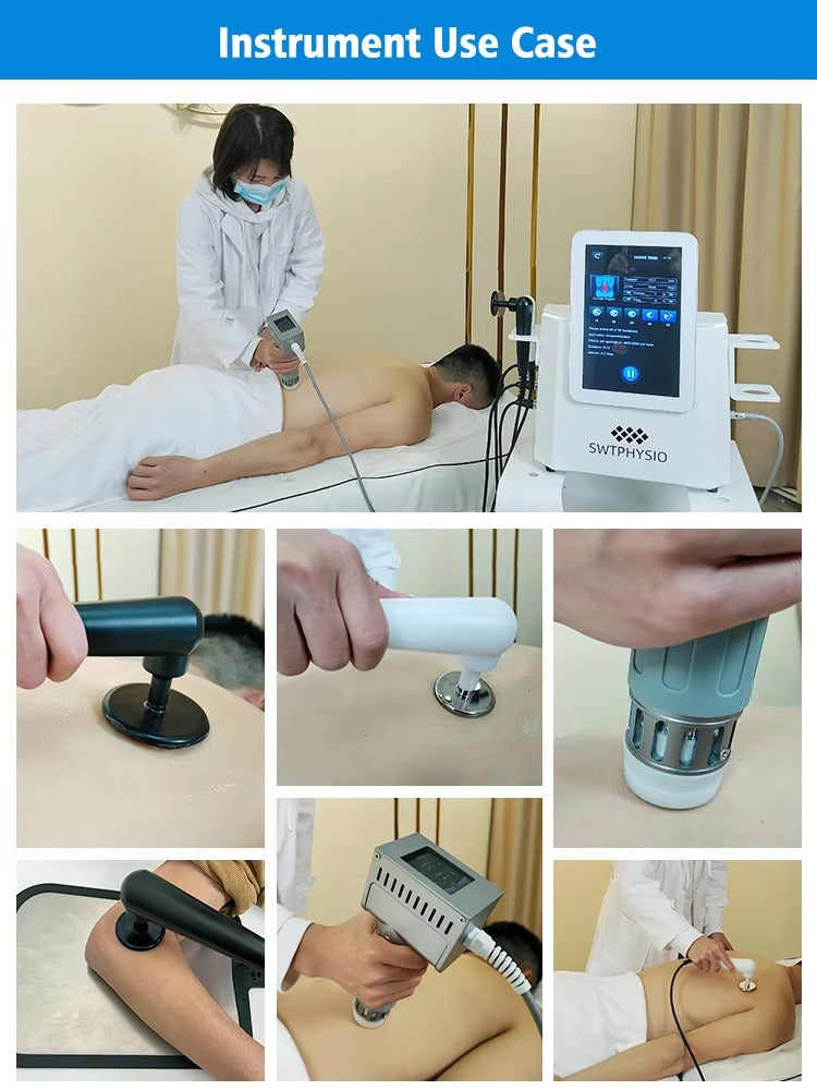 2 in 1 Eswt Cet Ret Pain Relief Shockwave Therapy Tecar Wave Therapy Radial Shcokwave Machine for Body&Face Lose Weight Salonuse