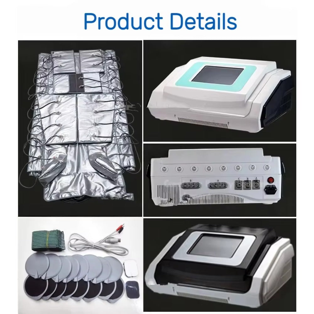 Air Pressure Massage Infrared Heating Body Slimming Full Body Conjoined Negative Body Shaper Massage Device Free Shipping