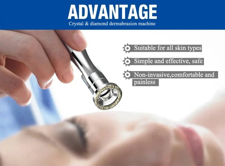Multifunction 2 in1 Aqua Skin Spa Facial Machine Hydro Dermabrasion Diamond  Dermabrasion Skin Clean Beauty Machine