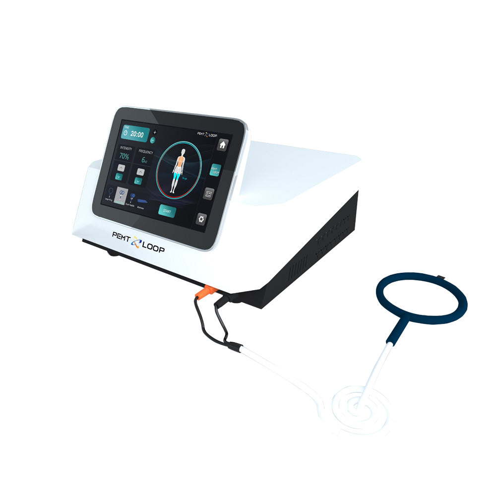Human Body Physio Magneto 2 in 1 PEMF LOOP Magnetotherapy Machine Pulse Magnetic Machine With Horse Use Interface System