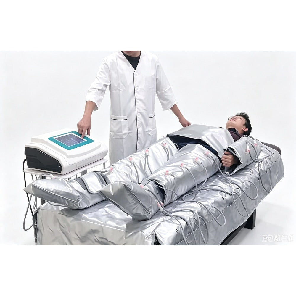 Air Pressure Massage Infrared Heating Body Slimming Full Body Conjoined Negative Body Shaper Massage Device Free Shipping