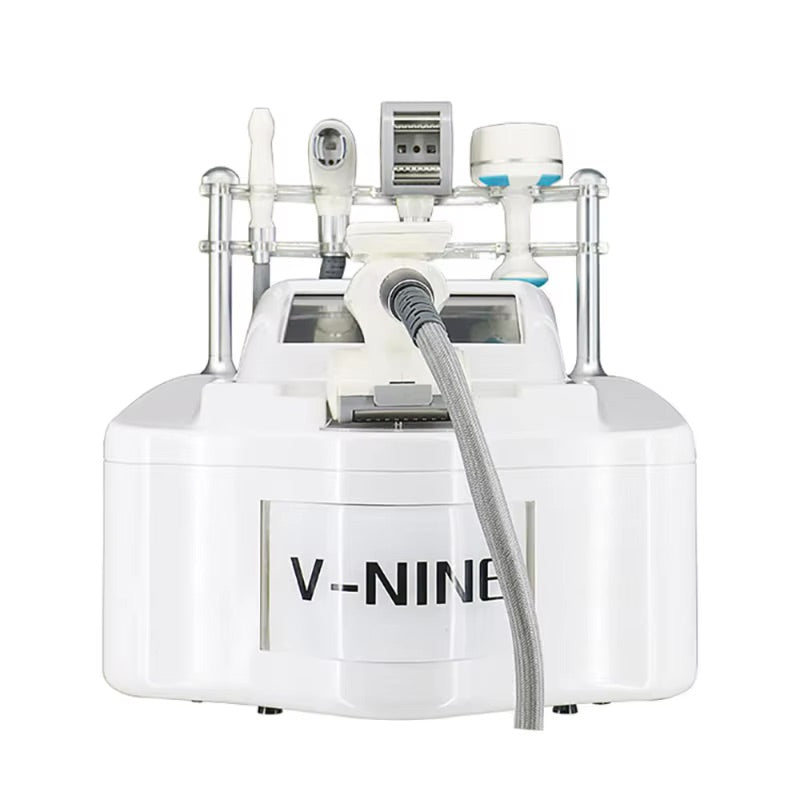 Portable 5 in1 Fat Reduction Skin Tightening 40K Cavitation Vacuum Roller-RF Vela Body Sculpting Slimming Shape Machine