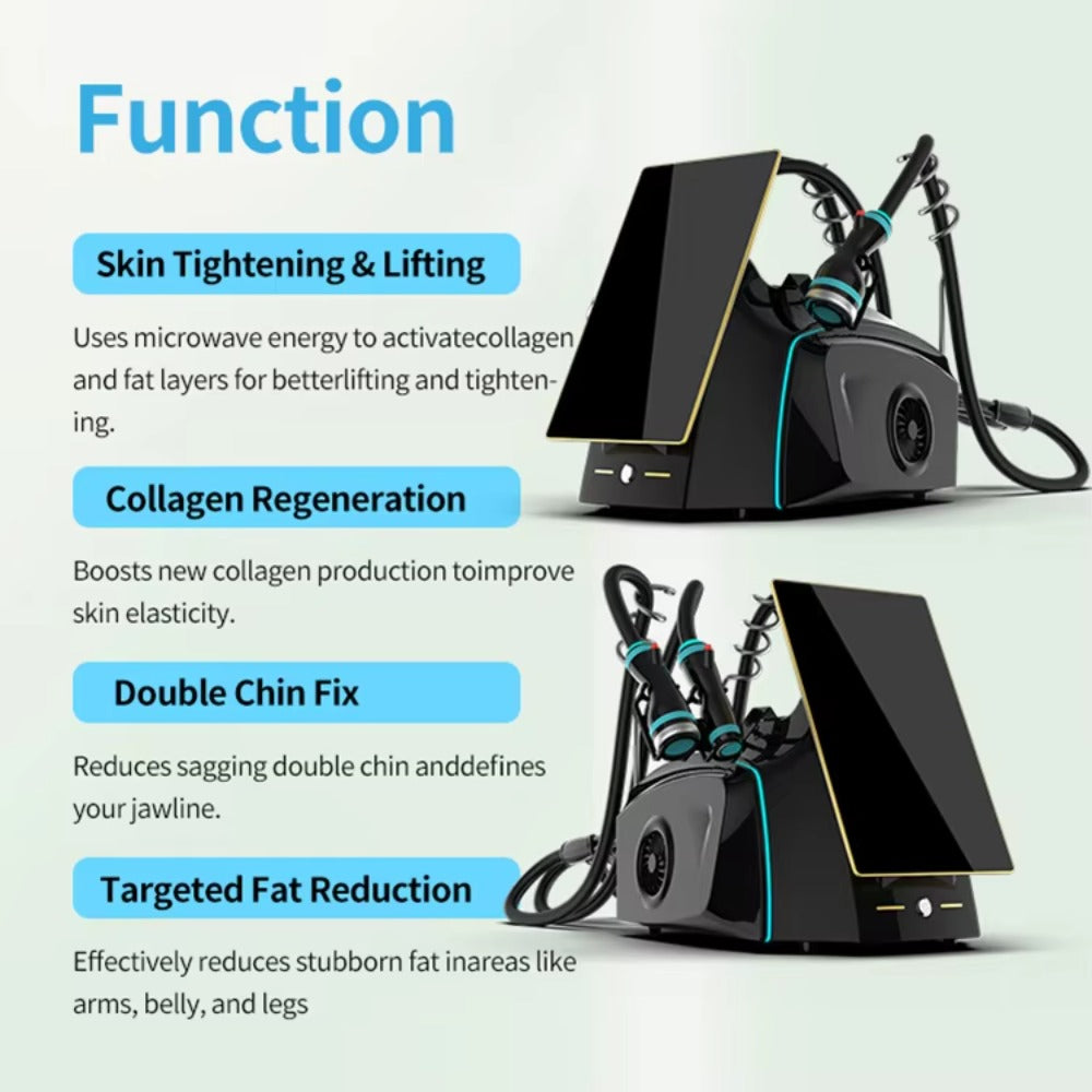Onda Pro Coolwaves RF-Radiofrequency 2.45 GHz Slimming Body Sculpt & Face Body Tightening Cellulite Reduction Desktop Machine