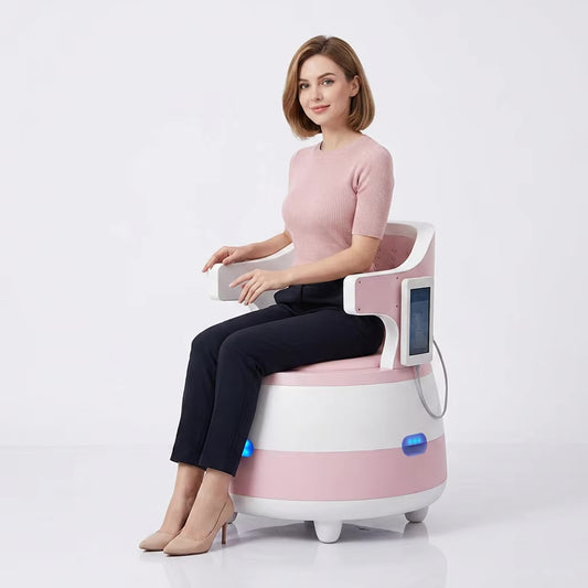 EMS Pelvic Floor Repair Chair Postpartum Repair Exercise Chair Pelvic Muscle Trainer Kegel Pelvic Floor Exerciser