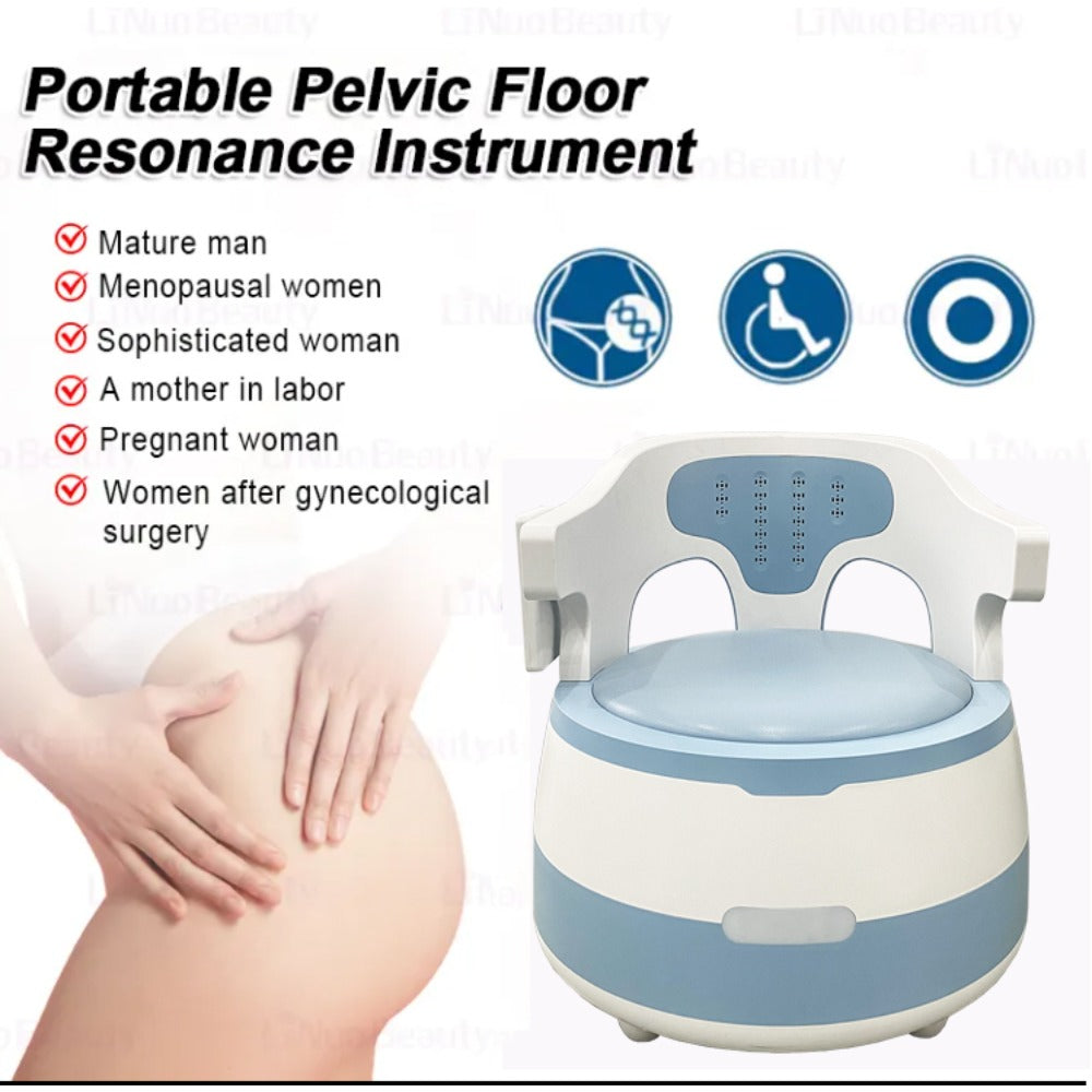 EMS Pelvic Floor Repair Chair Postpartum Repair Exercise Chair Pelvic Muscle Trainer Kegel Pelvic Floor Exerciser