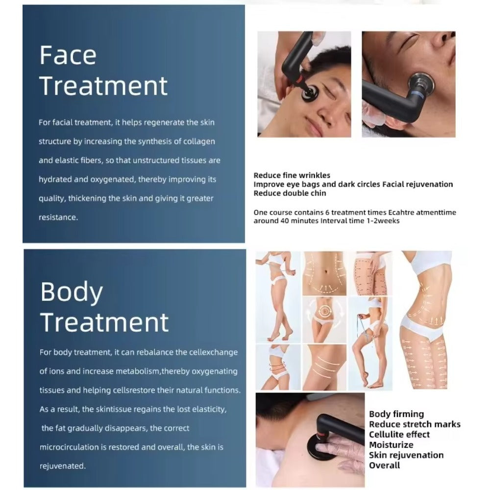 Portable 448k INDIBA CET RET-RF Physical Therapy Relieve Pain Deep Warm 12CM Lose Weight Lifts Firming Skin Slimming Shapping