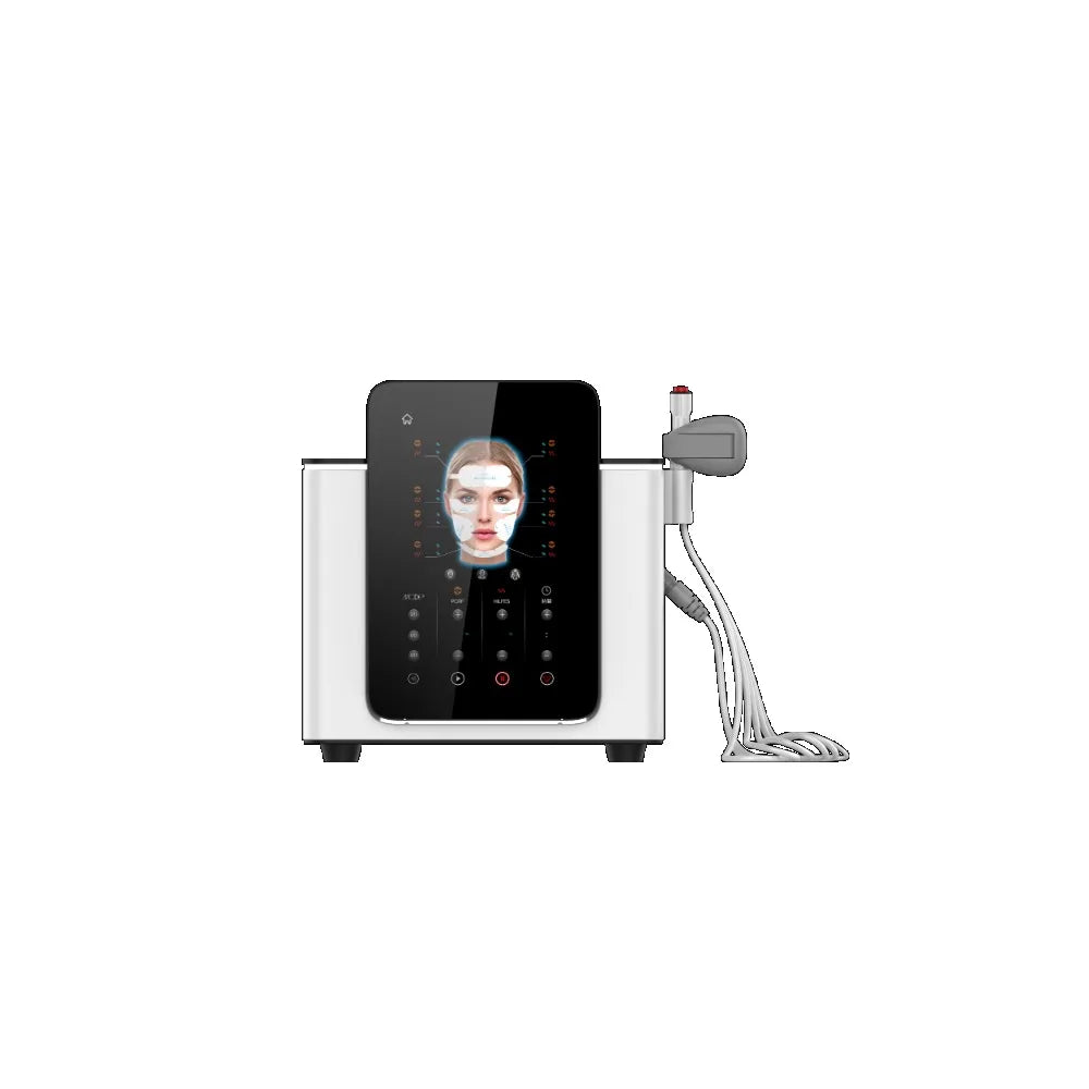 Newest Technology Non-invasive HILFES PCRF EMS and RF Wrinkle Removal  Muscle Sculpting EMS Pads Face Lifting Machine Portable
