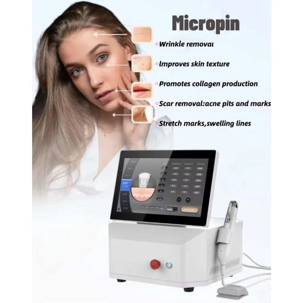 Top-Quality Professional Thermal Micropin Device for Skin Tightening & Face Lifting Facial Wrinkle Removal Machine