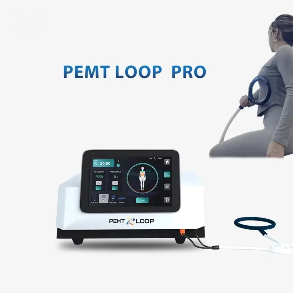 Physio Magneto 2 in 1 PEMF LOOP Magnetotherapy Machine Pulse Magnetic Machine With Horse Use Interface System