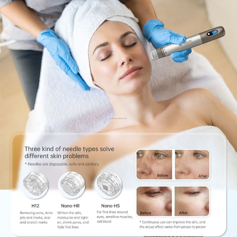 Latest Hydrapen Lquid Injector For Skin Rejuvenation Skin Care Home Use Device Micronneedle  Beauty Tools