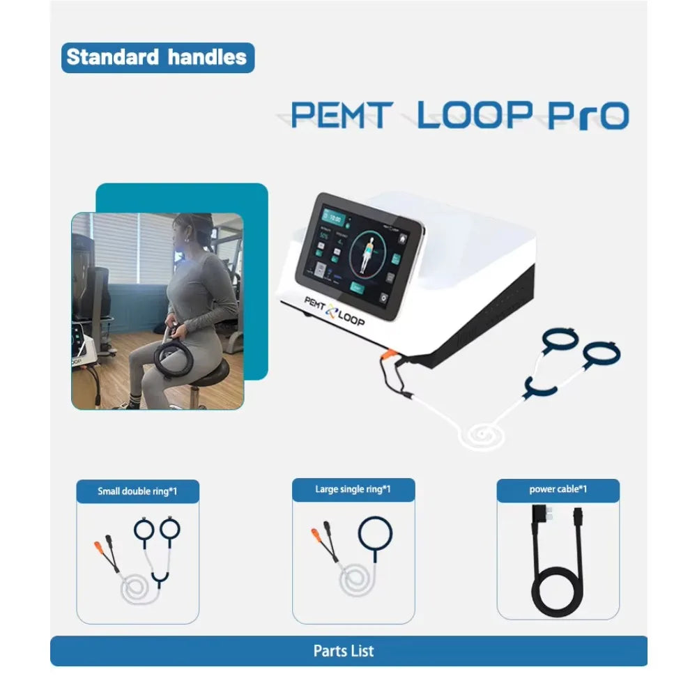 Human Body Physio Magneto 2 in 1 PEMF LOOP Magnetotherapy Machine Pulse Magnetic Machine With Horse Use Interface System