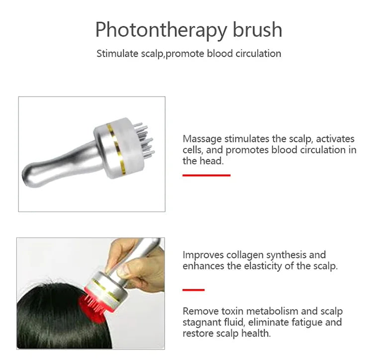Scalp Massage Devices Oxygen Jet Deep Penetration Anti Hair Loss Spa Hair Oxygen Therapy Growth Machine