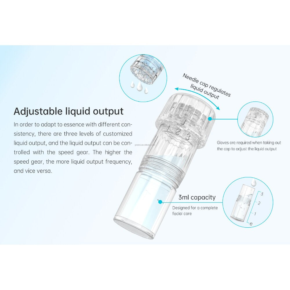 Latest Hydrapen Lquid Injector For Skin Rejuvenation Skin Care Home Use Device Micronneedle  Beauty Tools