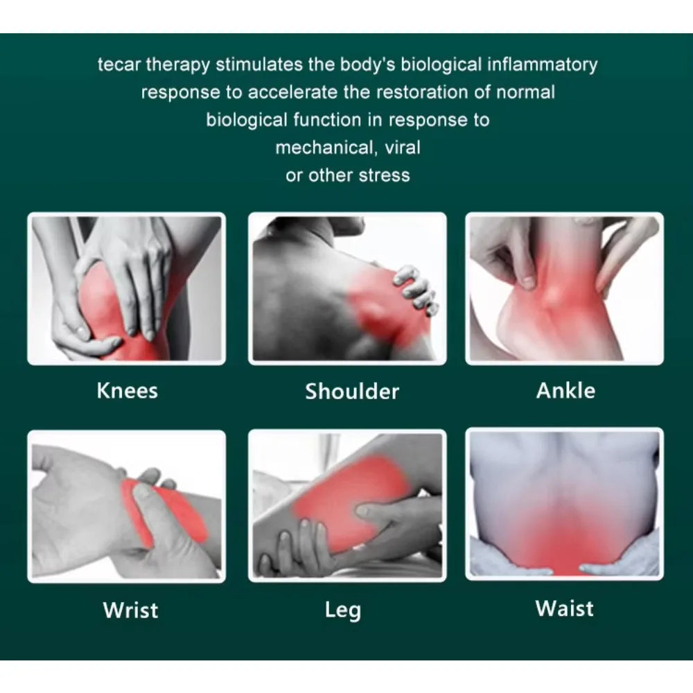 Cet Ret 448k Indib Tecar Therapy 448k Tecar Therapy Diathermy Machine CET RET Body Pain Relief Sport Injury