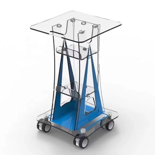 4 Tier Beauty Salon Trolleys Trolley Cart For Beauty Machine 40cm