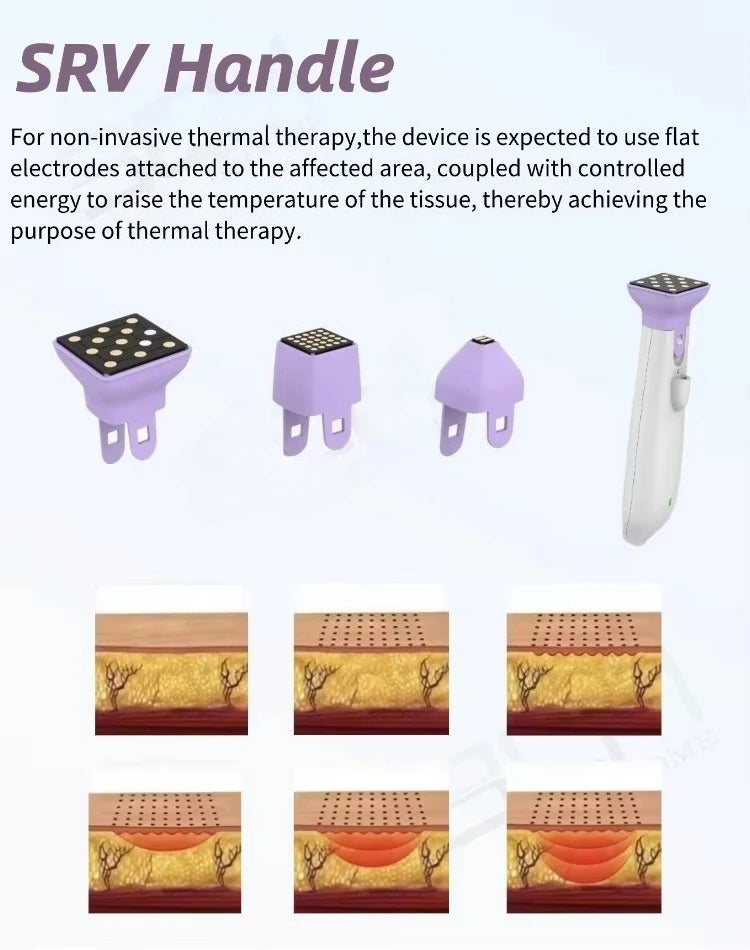 Top-Quality  Thermal Vacuum Micropin Device for Skin Tightening & Face Lifting Facial Wrinkle Removal Machine