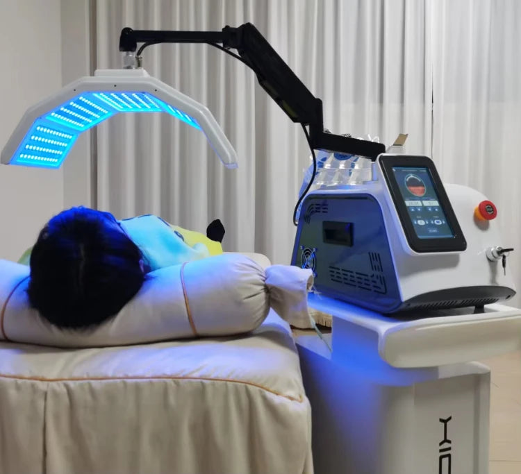 Multifunctional Beauty Skin Care Rejuvenation Anti-aging 7-Color PDT LED Light Facial Lifting Machine