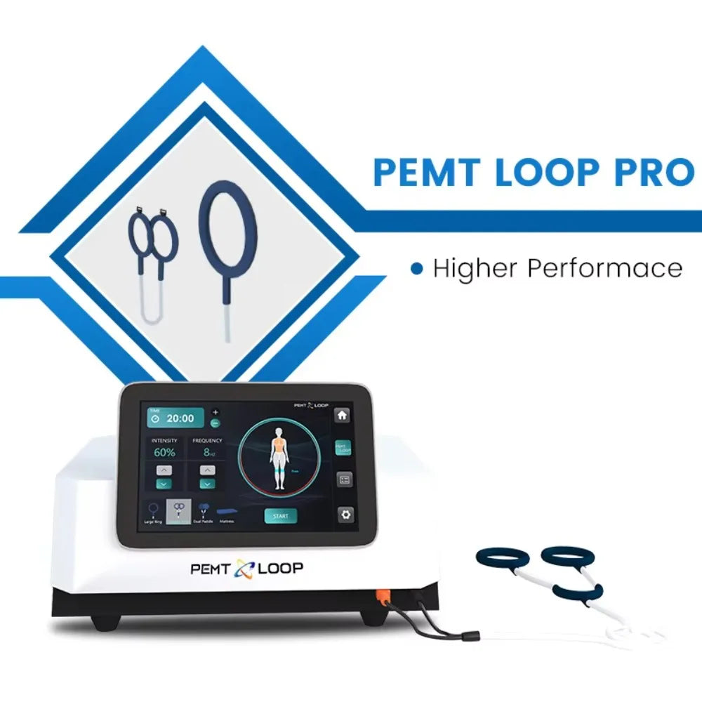 Human Body Physio Magneto 2 in 1 PEMF LOOP Magnetotherapy Machine Pulse Magnetic Machine With Horse Use Interface System