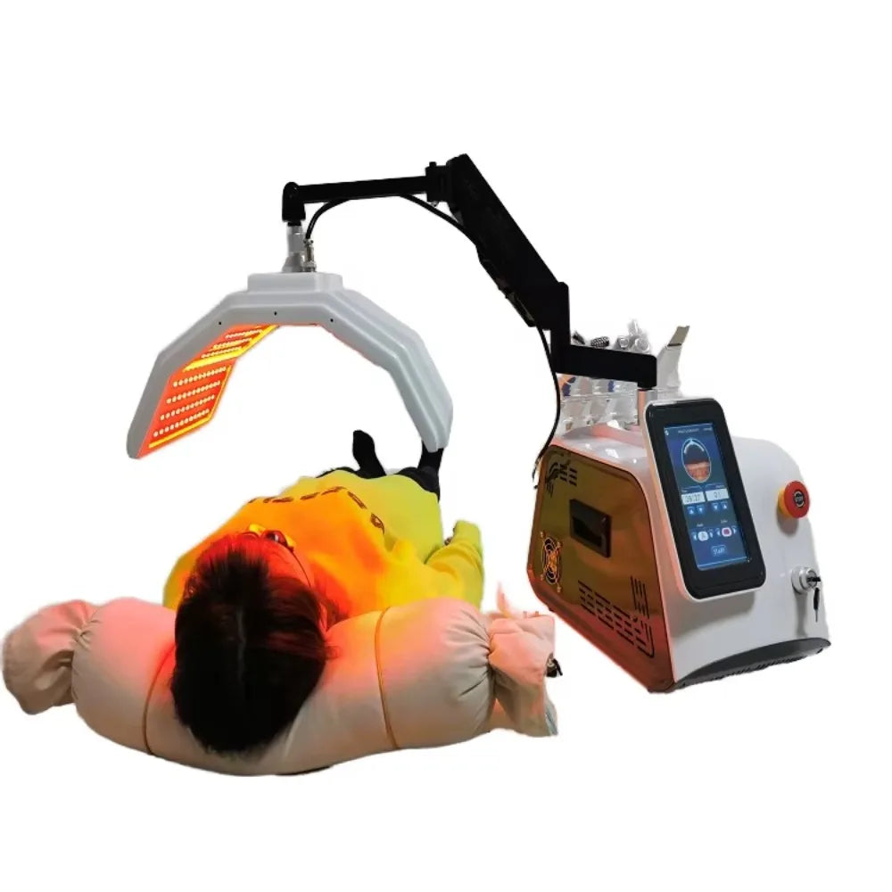 Multifunctional Beauty Skin Care Rejuvenation Anti-aging 7-Color PDT LED Light Facial Lifting Machine