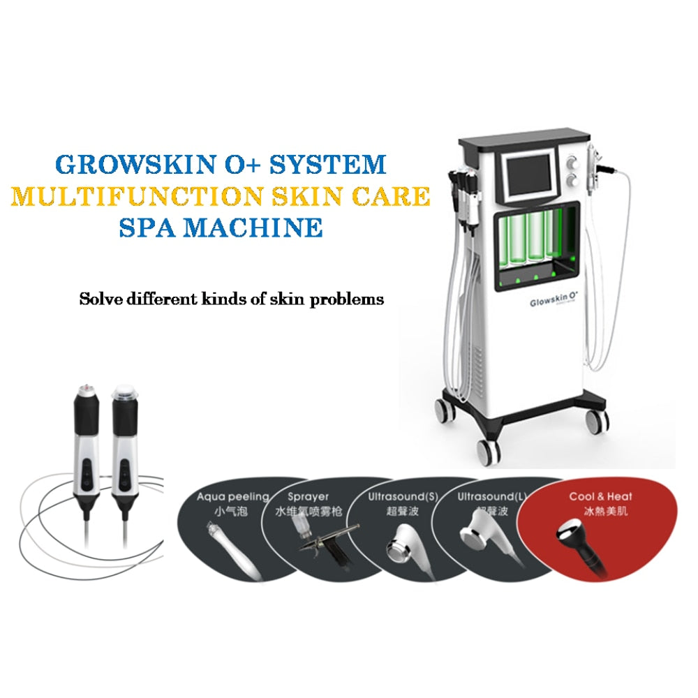 Spa Oxygen Jet Facial Skincare Skin Beauty Cleansing Facial Bubble Machine hydrodermabrasion machine