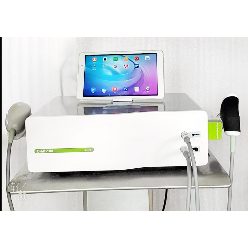 2 In 1  Shock Wave Machine For Pain Relief Ed Shockwave Therapy Device 8 Bar