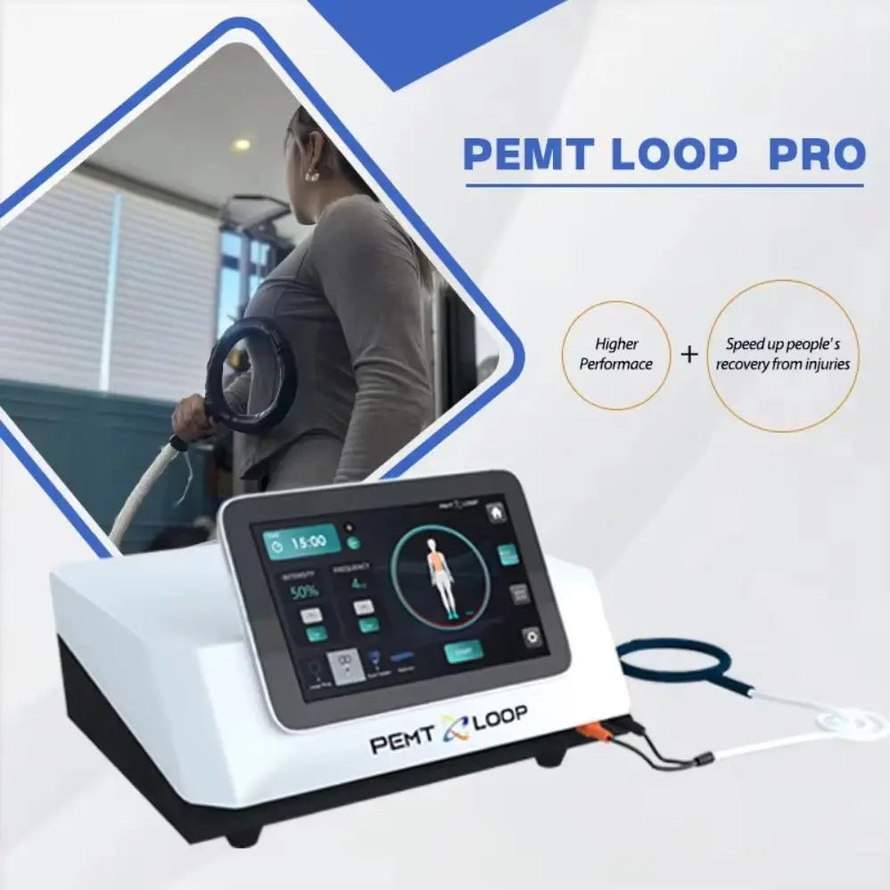 Physio Magneto 2 in 1 PEMF LOOP Magnetotherapy Machine Pulse Magnetic Machine With Horse Use Interface System