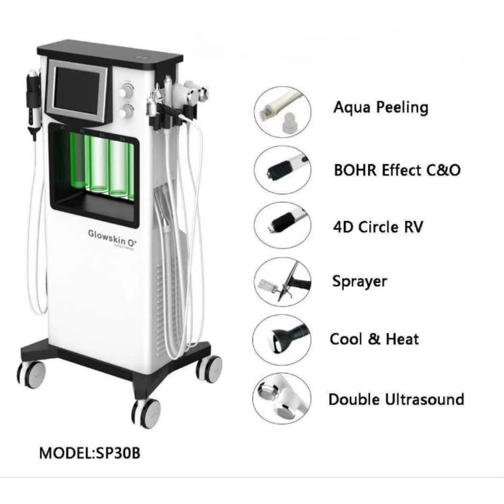 Spa Oxygen Jet Facial Skincare Skin Beauty Cleansing Facial Bubble Machine hydrodermabrasion machine